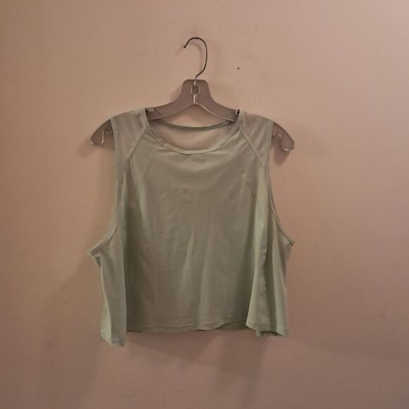 Lululemon Top Women's 10 Sculpt Tank Cropped Cutout Sleeveless Athletic Active - Picture 1 of 10